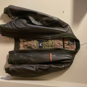 Vintage Avirex leather jacket